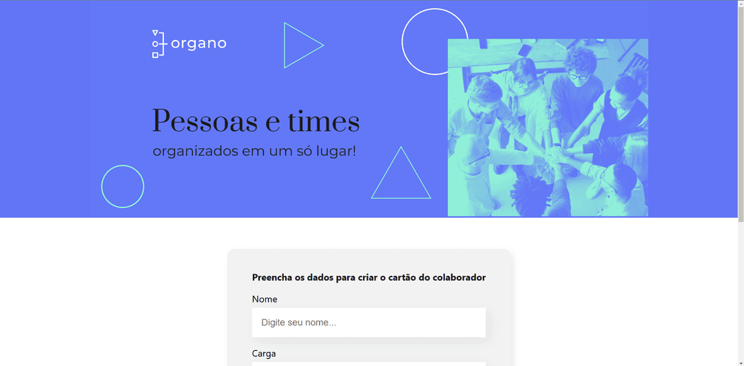 Projeto Organo