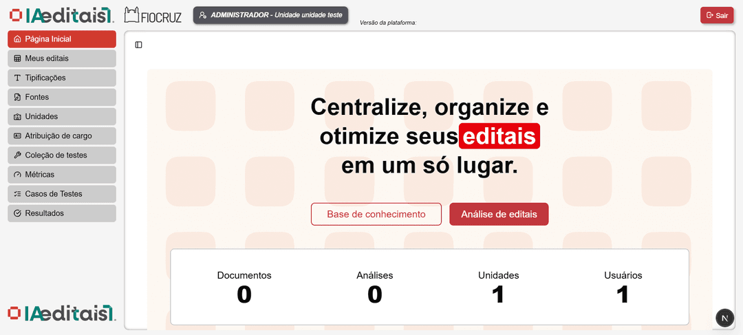 Fiocruz - IaEditais